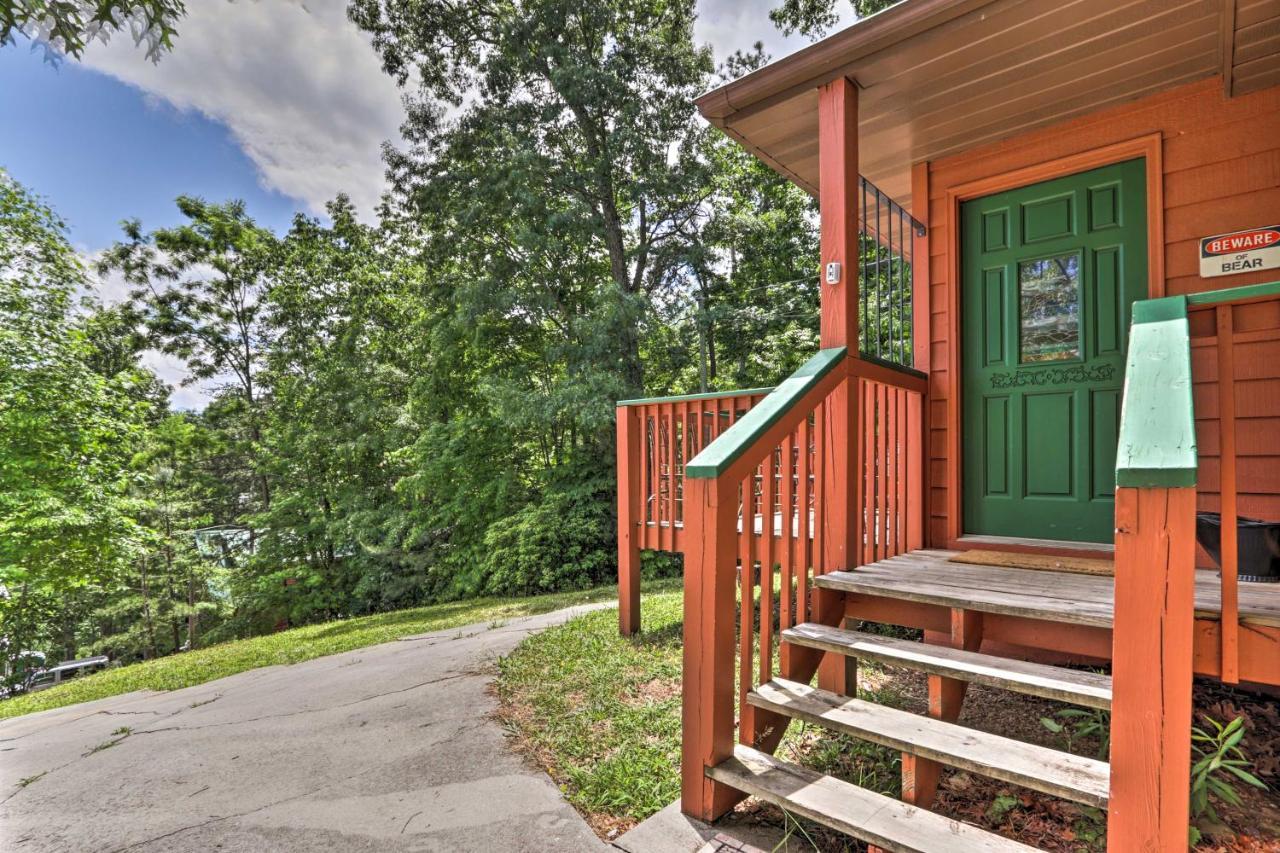 Gatlinburg Chalet Hot Tub, Sauna And Mountain View Экстерьер фото